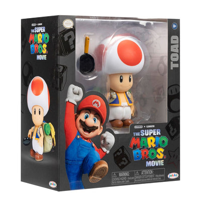 The Super Mario Bros. Movie Action Figure Toad 13cm - Action Figures - Jakks Pacific - Hobby Figures UK