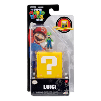 The Super Mario Bros. Movie Mini Figure Luigi 3cm - Mini Figures - Jakks Pacific - Hobby Figures UK