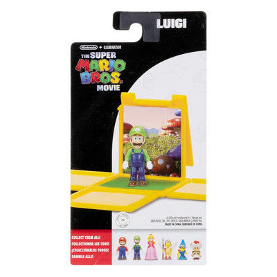 The Super Mario Bros. Movie Mini Figure Luigi 3cm - Mini Figures - Jakks Pacific - Hobby Figures UK