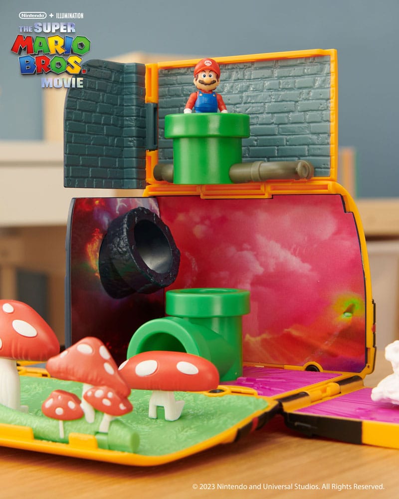 Pocket Mario The Super Mario Bros. Movie Mini Figure Playset Basic - Hobby Figures