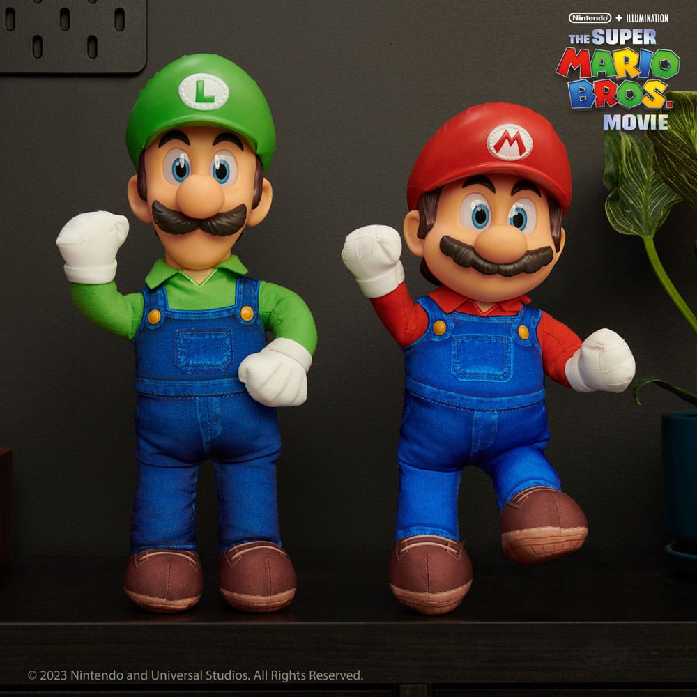 Mario - Figurine Mario 30 cm - Le Super Mario Bros Film