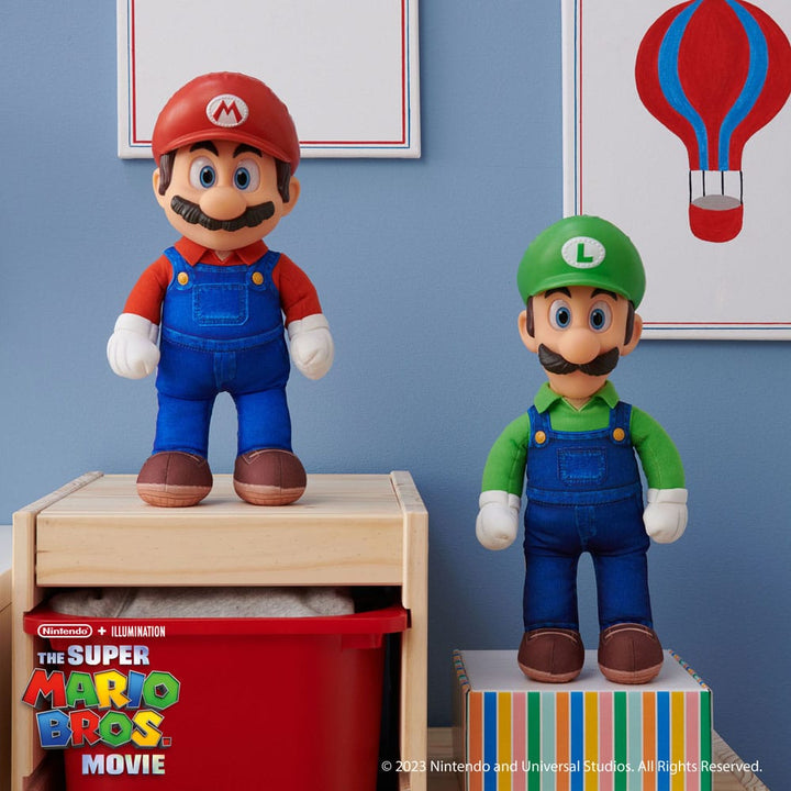 The Super Mario Bros. Movie Plush Figure Luigi 30cm Hobby Figures
