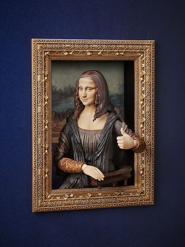 The Table Museum Figma Action Figure Mona Lisa by Leonardo da Vinci 14cm - Action Figures - FREEing - Hobby Figures UK