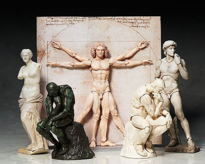 The Table Museum Figma Action Figure Vitruvian Man 16cm - Action Figures - FREEing - Hobby Figures UK
