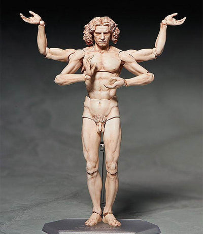 The Table Museum Figma Action Figure Vitruvian Man 16cm - Action Figures - FREEing - Hobby Figures UK