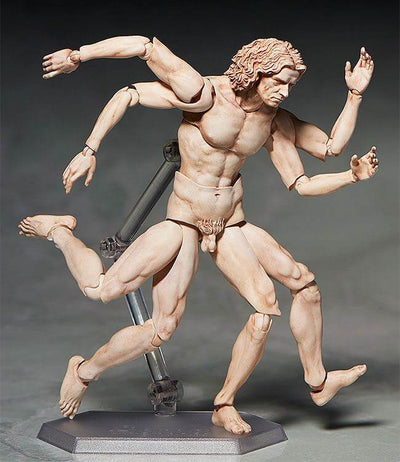 The Table Museum Figma Action Figure Vitruvian Man 16cm - Action Figures - FREEing - Hobby Figures UK