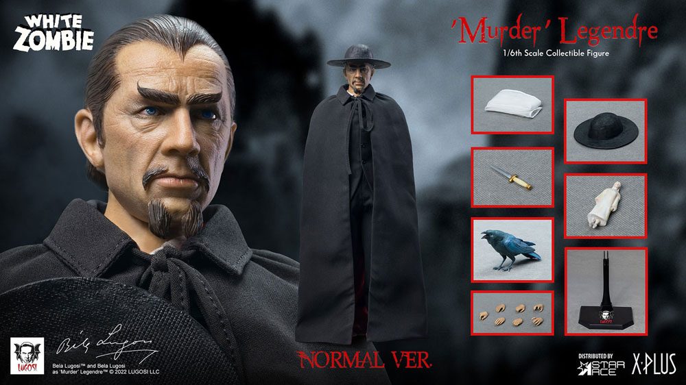 The White Zombie My Favourite Movie Action Figure 1/6 Murder Legendre (Bela Lugosi) 30cm - Action Figures - Star Ace - Hobby Figures UK