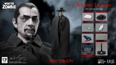 The White Zombie My Favourite Movie Action Figure 1/6 Murder Legendre (Bela Lugosi) B&W Version 30cm - Action Figures - Star Ace - Hobby Figures UK