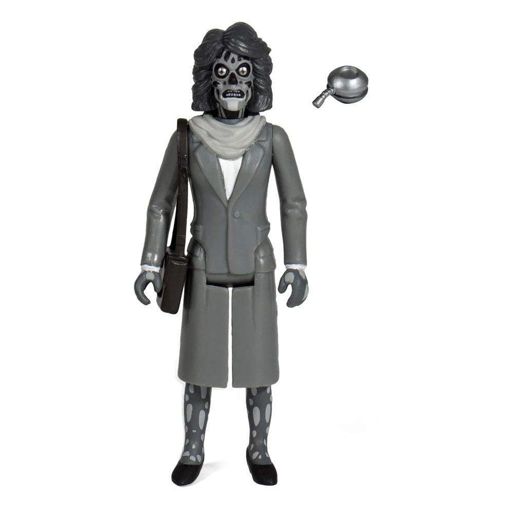 They Live ReAction Action Figure Female Ghoul (Black & White) 10cm - Action Figures - Super7 - Hobby Figures UK