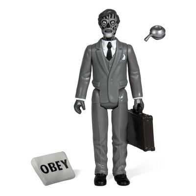 They Live ReAction Action Figure Male Ghoul (Black & White) 10cm - Action Figures - Super7 - Hobby Figures UK