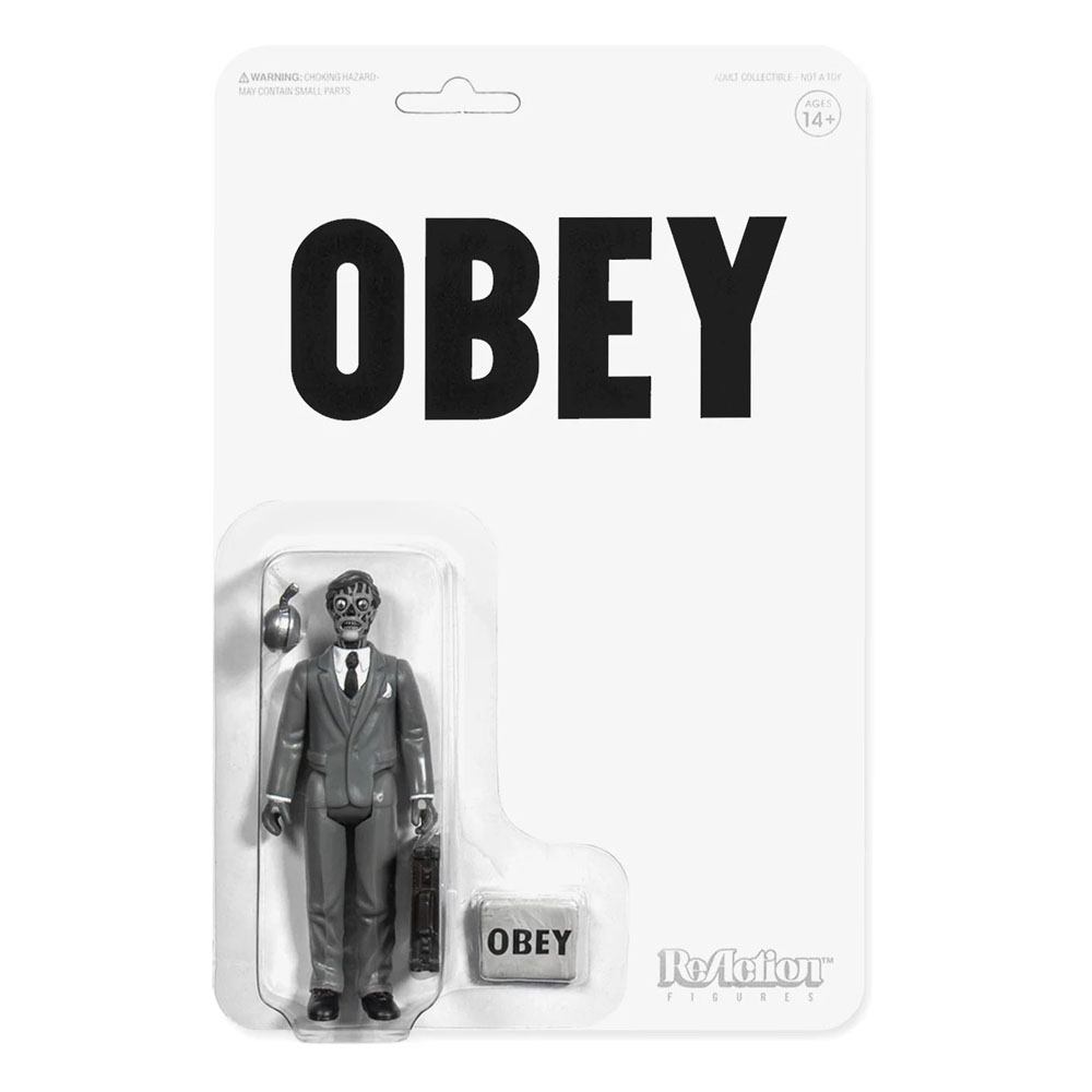 They Live ReAction Action Figure Male Ghoul (Black & White) 10cm - Action Figures - Super7 - Hobby Figures UK