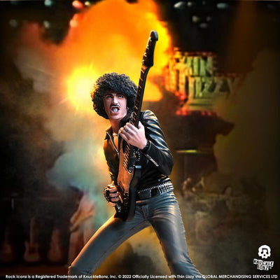 Thin Lizzy Rock Iconz Statue Phil Lynott 20cm - Scale Statue - Knucklebonz - Hobby Figures UK