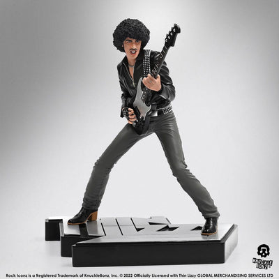 Thin Lizzy Rock Iconz Statue Phil Lynott 20cm - Scale Statue - Knucklebonz - Hobby Figures UK