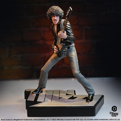 Thin Lizzy Rock Iconz Statue Phil Lynott 20cm - Scale Statue - Knucklebonz - Hobby Figures UK