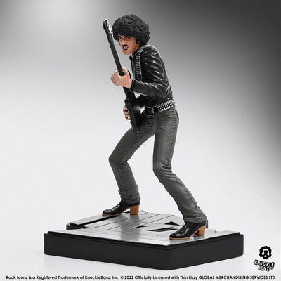 Thin Lizzy Rock Iconz Statue Phil Lynott 20cm - Scale Statue - Knucklebonz - Hobby Figures UK