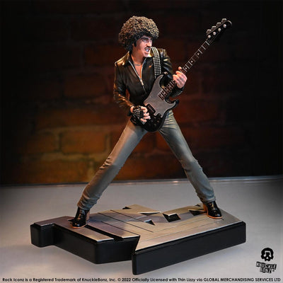 Thin Lizzy Rock Iconz Statue Phil Lynott 20cm - Scale Statue - Knucklebonz - Hobby Figures UK