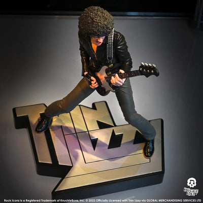 Thin Lizzy Rock Iconz Statue Phil Lynott 20cm - Scale Statue - Knucklebonz - Hobby Figures UK