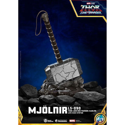 Thor: Love and Thunder Life-Size Statue Mjolnir 53cm - Scale Statue - Beast Kingdom Toys - Hobby Figures UK