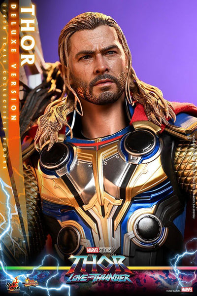 Thor: Love and Thunder Masterpiece Action Figure 1/6 Thor (Deluxe Version) 32cm - Action Figures - Hot Toys - Hobby Figures UK
