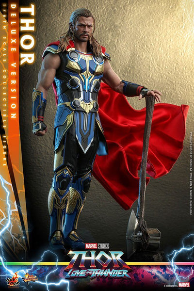 Thor: Love and Thunder Masterpiece Action Figure 1/6 Thor (Deluxe Version) 32cm - Action Figures - Hot Toys - Hobby Figures UK