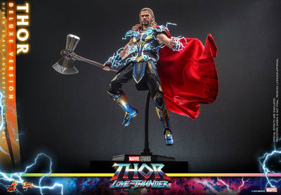 Thor: Love and Thunder Masterpiece Action Figure 1/6 Thor (Deluxe Version) 32cm - Action Figures - Hot Toys - Hobby Figures UK