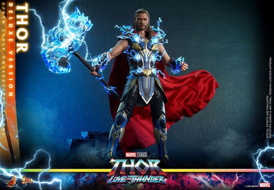Thor: Love and Thunder Masterpiece Action Figure 1/6 Thor (Deluxe Version) 32cm - Action Figures - Hot Toys - Hobby Figures UK