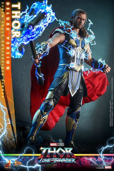 Thor: Love and Thunder Masterpiece Action Figure 1/6 Thor (Deluxe Version) 32cm - Action Figures - Hot Toys - Hobby Figures UK