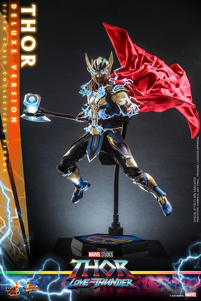 Thor: Love and Thunder Masterpiece Action Figure 1/6 Thor (Deluxe Version) 32cm - Action Figures - Hot Toys - Hobby Figures UK
