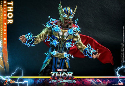 Thor: Love and Thunder Masterpiece Action Figure 1/6 Thor (Deluxe Version) 32cm - Action Figures - Hot Toys - Hobby Figures UK