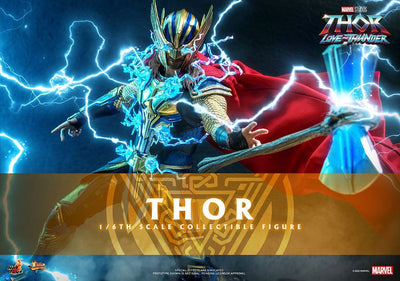Thor: Love and Thunder Masterpiece Action Figure 1/6 Thor (Deluxe Version) 32cm - Action Figures - Hot Toys - Hobby Figures UK
