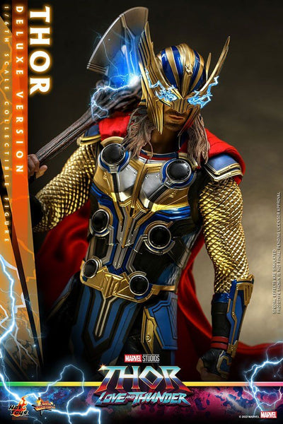 Thor: Love and Thunder Masterpiece Action Figure 1/6 Thor (Deluxe Version) 32cm - Action Figures - Hot Toys - Hobby Figures UK