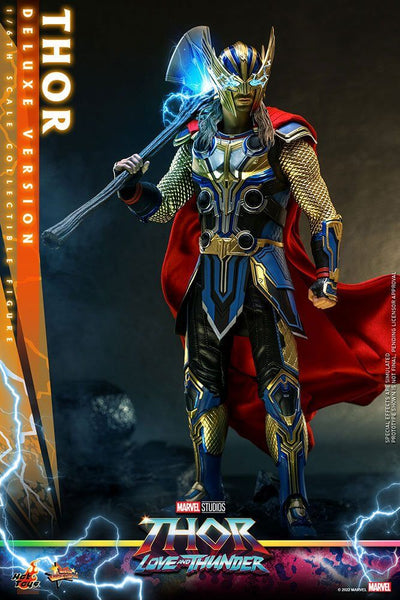 Thor: Love and Thunder Masterpiece Action Figure 1/6 Thor (Deluxe Version) 32cm - Action Figures - Hot Toys - Hobby Figures UK