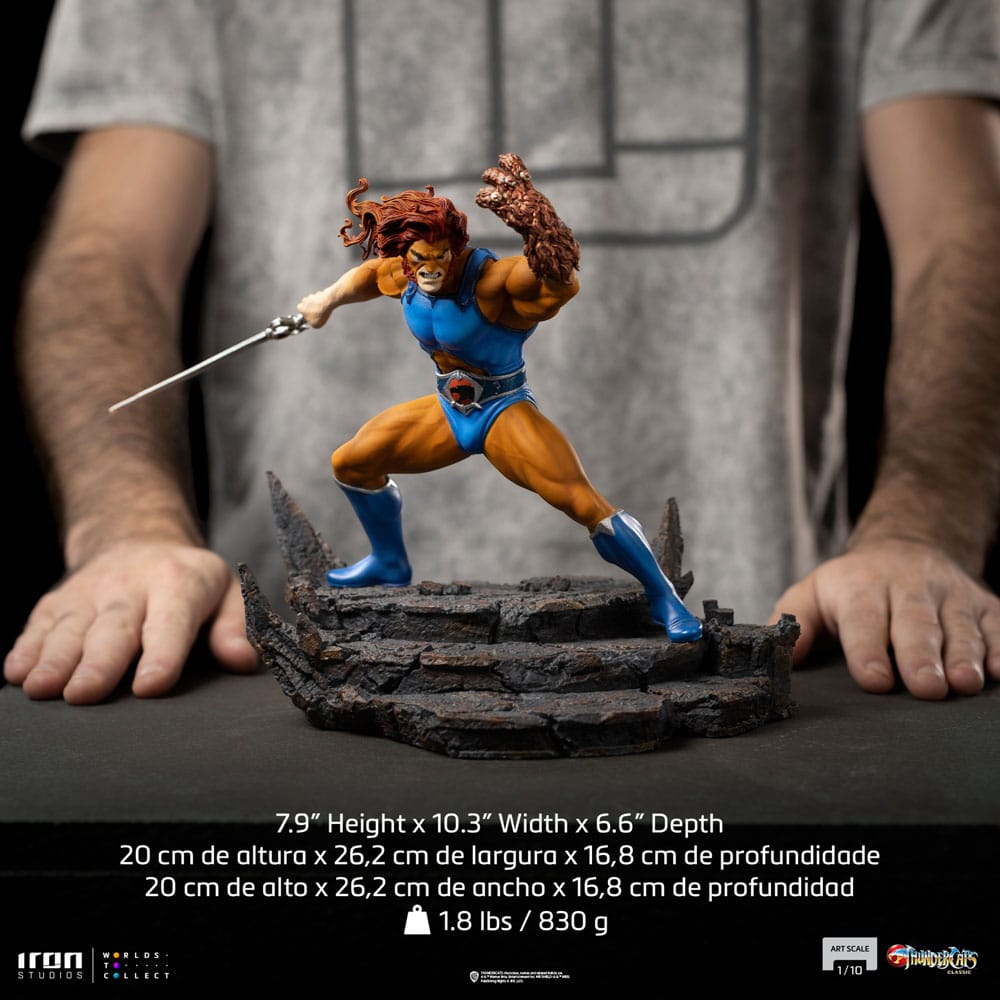 ThunderCats BDS Art Scale Statue 1/10 Lion-O Battle Version 20cm - Scale Statue - Iron Studios - Hobby Figures UK