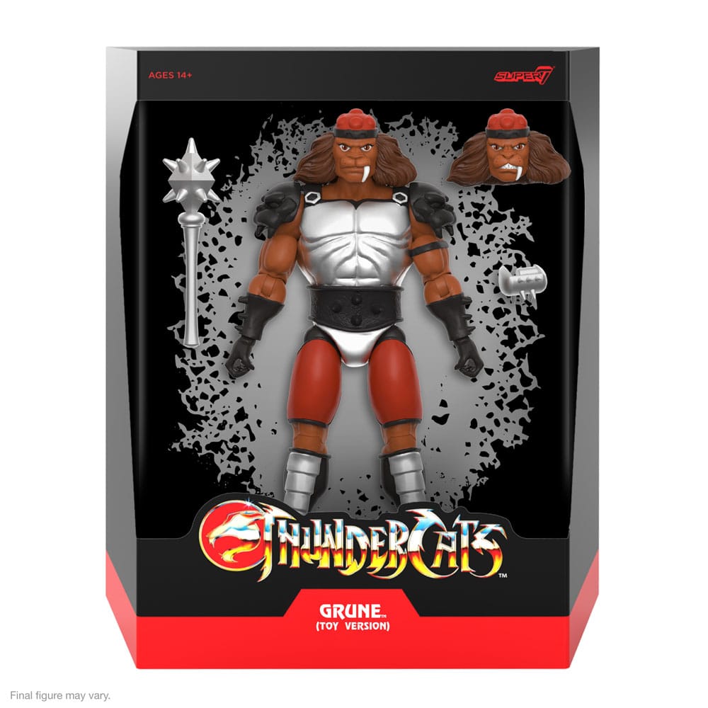 Thundercats Ultimates Action Figure Wave 9 Grune The Destroyer Toy Recolor 20cm