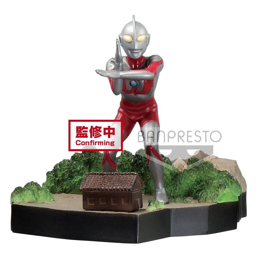 Ultraman Tiga Special Effects Stagement #49 The Ultra Star PVC Statue Ultraman 6cm - Scale Statue - Banpresto - Hobby Figures UK