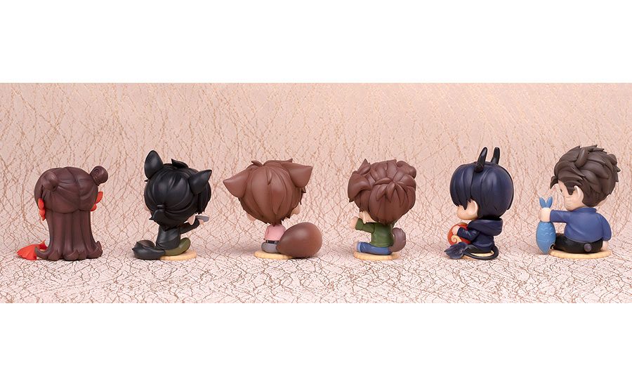 Time Raiders ChiBi Figures 6-Pack Cute Animal 5 - 6cm - Mini Figures - Myethos - Hobby Figures UK
