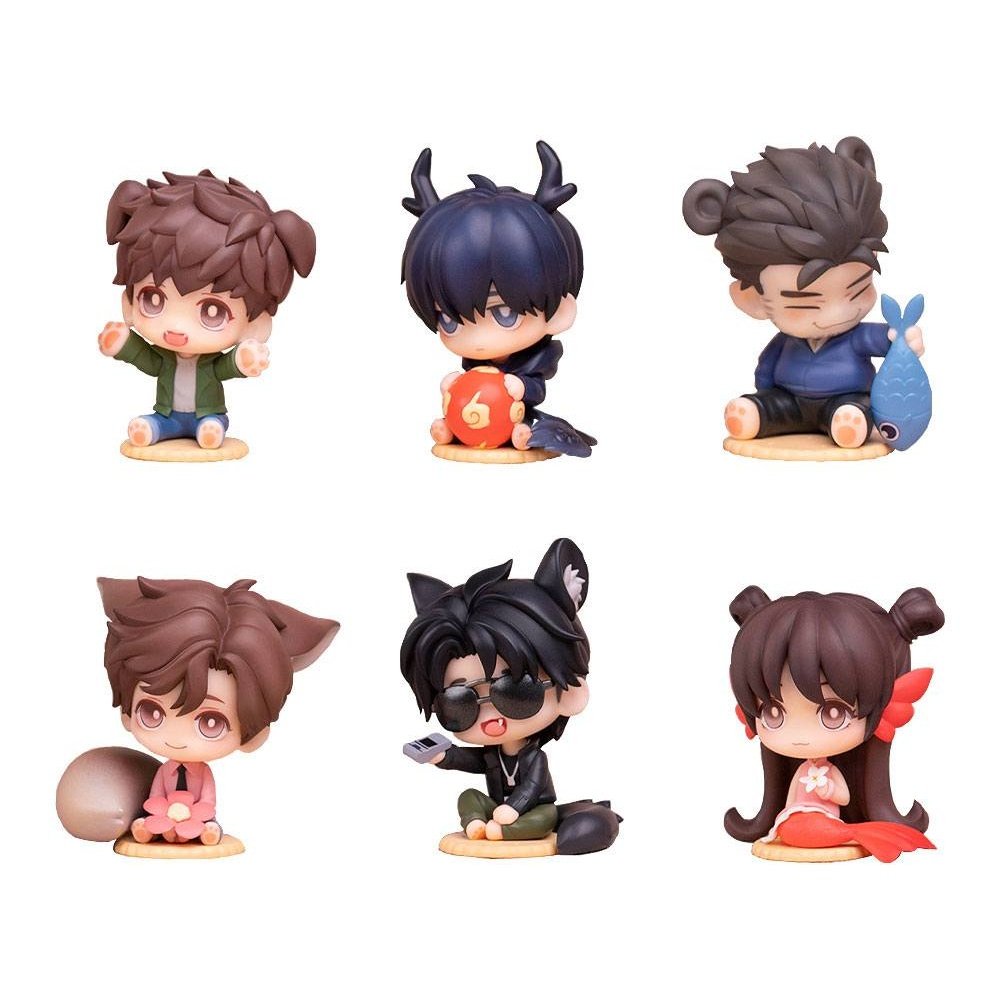 Time Raiders ChiBi Figures 6-Pack Cute Animal 5 - 6cm - Mini Figures - Myethos - Hobby Figures UK