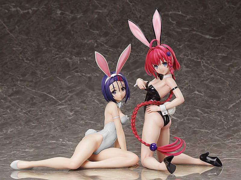 To Love-Ru Darkness Statue PVC 1/4 Mea Kurosaki: Bare Leg Bunny Ver. 33cm - Scale Statue - FREEing - Hobby Figures UK