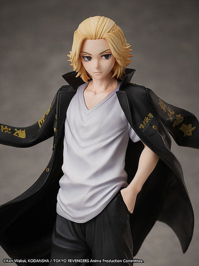 Tokyo Revengers PVC Statue & Ring Set 1/8 Manjiro Sano 21cm- Ring Size 17 - Scale Statue - FREEing - Hobby Figures UK
