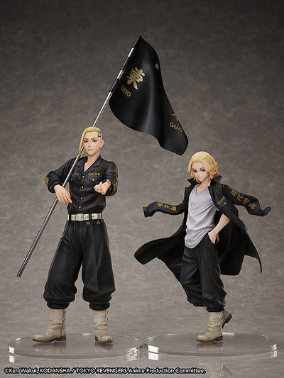 Tokyo Revengers PVC Statue & Ring Set 1/8 Manjiro Sano 21cm- Ring Size 17 - Scale Statue - FREEing - Hobby Figures UK