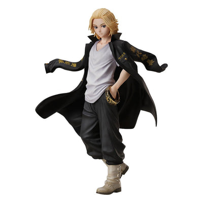 Tokyo Revengers PVC Statue & Ring Set 1/8 Manjiro Sano 21cm- Ring Size 17 - Scale Statue - FREEing - Hobby Figures UK