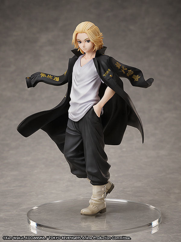 Tokyo Revengers PVC Statue & Ring Set 1/8 Manjiro Sano 21cm- Ring Size 17 - Scale Statue - FREEing - Hobby Figures UK