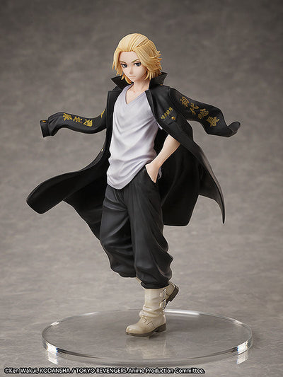 Tokyo Revengers PVC Statue & Ring Set 1/8 Manjiro Sano 21cm- Ring Size 17 - Scale Statue - FREEing - Hobby Figures UK