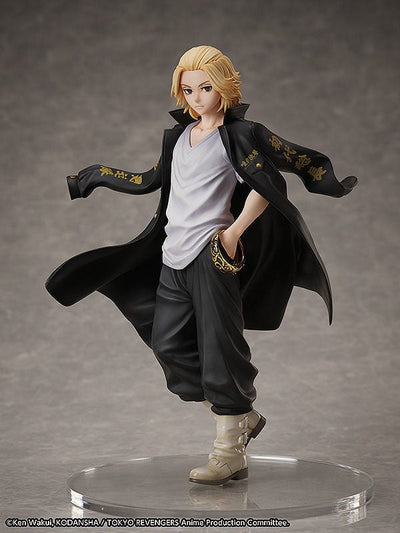 Tokyo Revengers PVC Statue & Ring Set 1/8 Manjiro Sano 21cm- Ring Size 17 - Scale Statue - FREEing - Hobby Figures UK