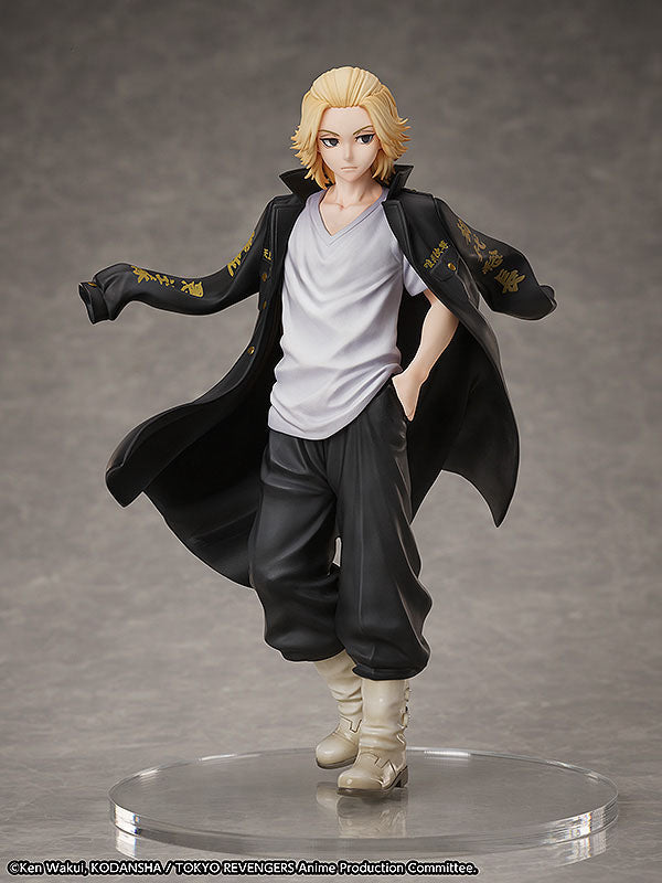 Tokyo Revengers PVC Statue & Ring Set 1/8 Manjiro Sano 21cm- Ring Size 17 - Scale Statue - FREEing - Hobby Figures UK