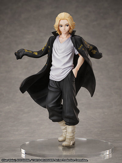 Tokyo Revengers PVC Statue & Ring Set 1/8 Manjiro Sano 21cm- Ring Size 17 - Scale Statue - FREEing - Hobby Figures UK