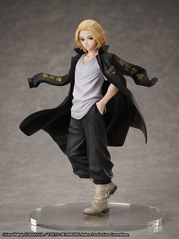 Tokyo Revengers PVC Statue & Ring Set 1/8 Manjiro Sano 21cm- Ring Size 17 - Scale Statue - FREEing - Hobby Figures UK