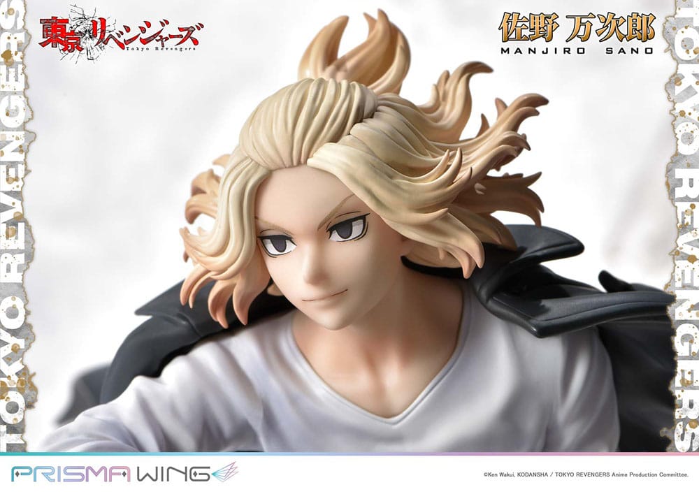Tokyo Revengers Prisma Wing PVC Statue 1/7 Manjiro Sano 23cm - Scale Statue - Prime 1 Studio - Hobby Figures UK