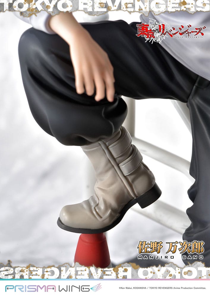 Tokyo Revengers Prisma Wing PVC Statue 1/7 Manjiro Sano 23cm - Scale Statue - Prime 1 Studio - Hobby Figures UK