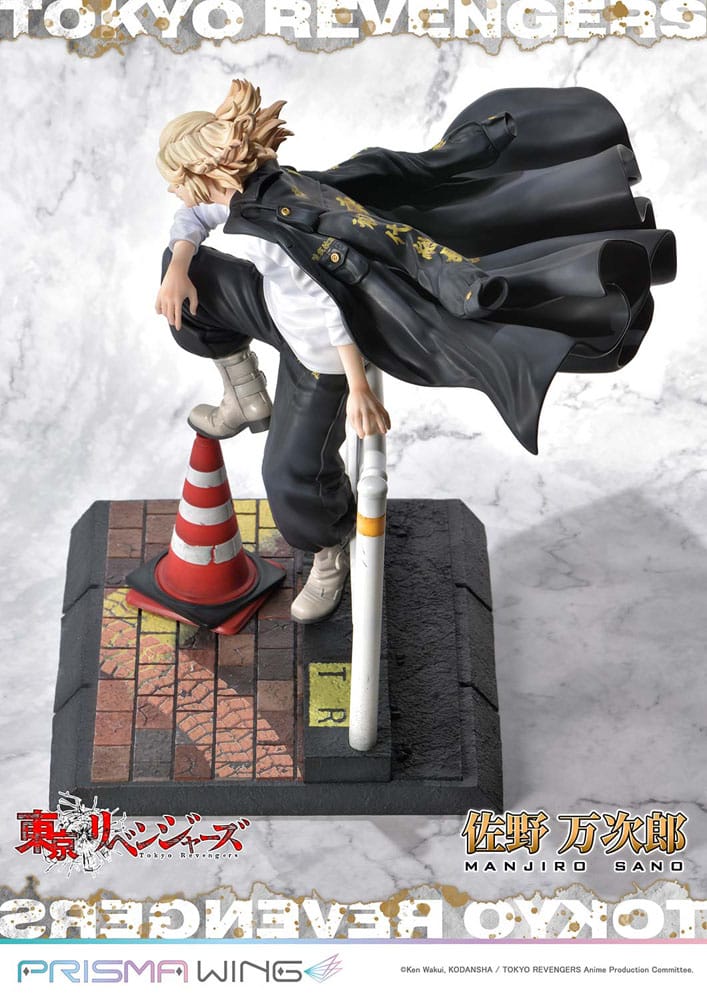 Tokyo Revengers Prisma Wing PVC Statue 1/7 Manjiro Sano 23cm - Scale Statue - Prime 1 Studio - Hobby Figures UK